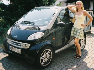 das erste Auto von Olga