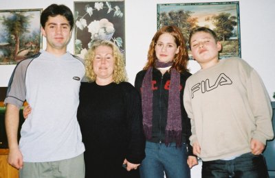 Steve, Mom, Lorraine und Kevin