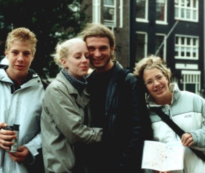 Timo & Fam. Finger in Amsterdam (Okt. 2001)