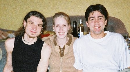 Silvesterparty bei Ellen (Dez. 2002)